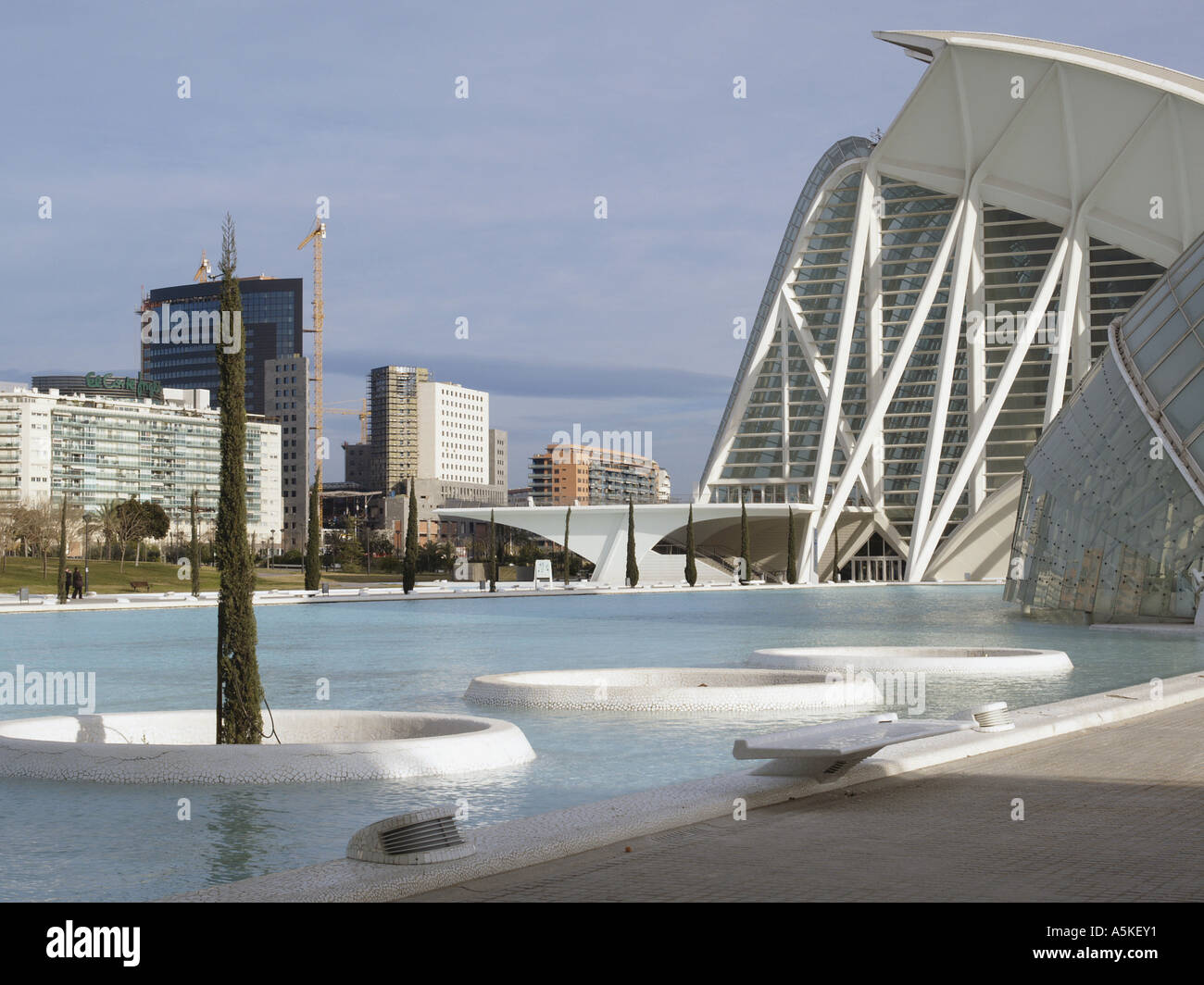 Il Museo Principe Felipe in Valencia, Spagna Foto Stock