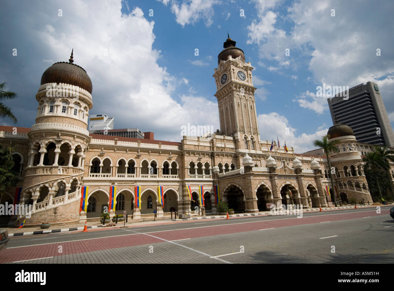 Il sultano Abdul Samad edifici di Kuala Lumpur in Malesia Foto Stock