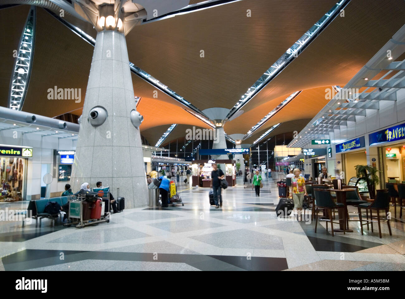 L'Aeroporto Internazionale di Kuala Lumpur in Malesia votato mondo s miglior aeroporto Foto Stock