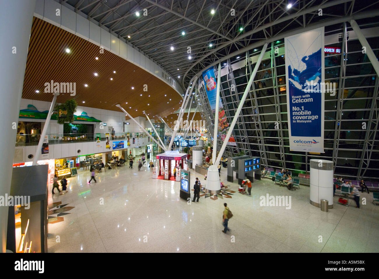 L'Aeroporto Internazionale di Kuala Lumpur in Malesia votato mondo s miglior aeroporto Foto Stock