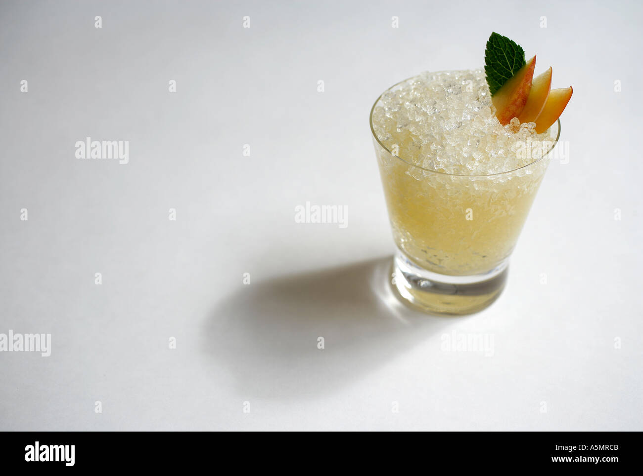 Ghiaccio tritato cocktail Foto Stock