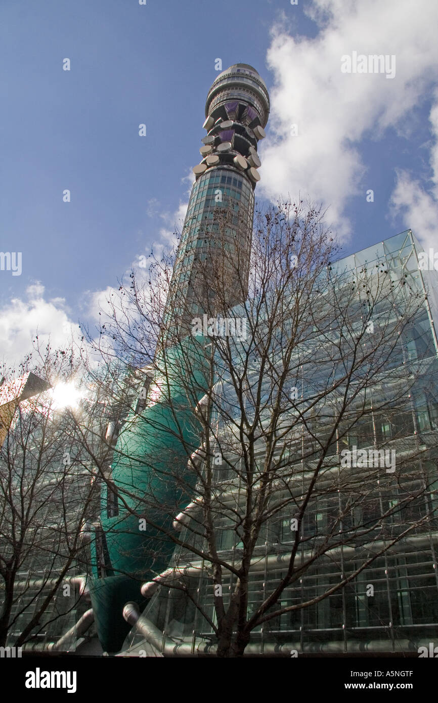 British Telecom BT Tower of London Foto Stock