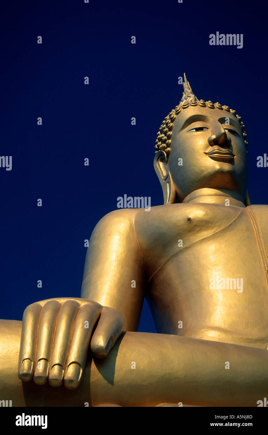 Grande statua del Buddha sull isola di Koh Samui Thailandia Foto Stock