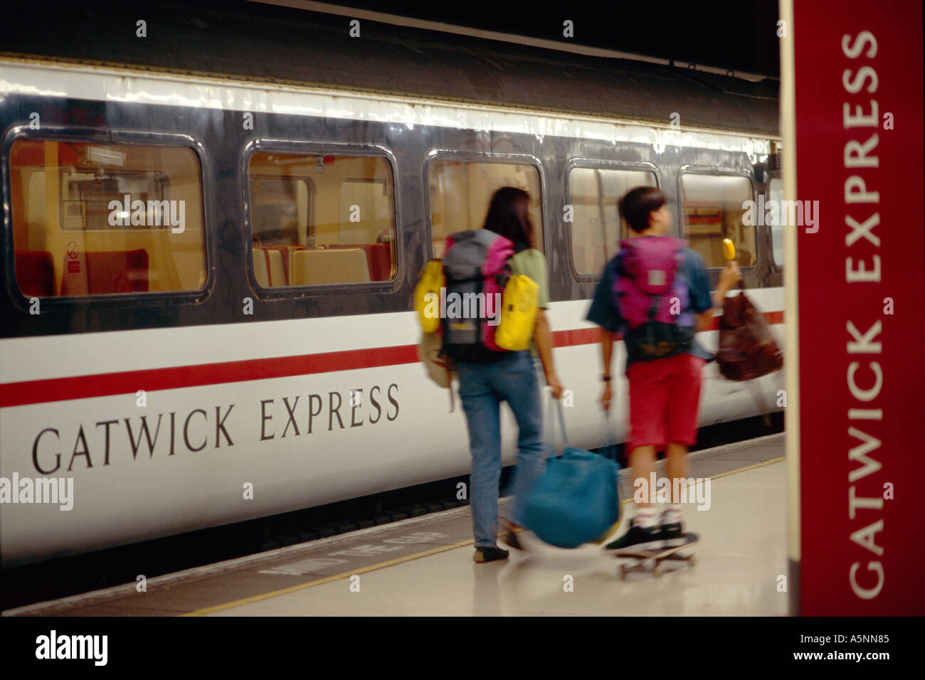 "Gatwick Express". Foto Stock