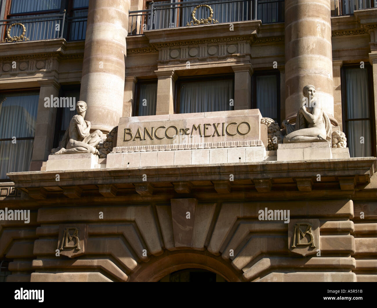 Banca del Messico Foto Stock
