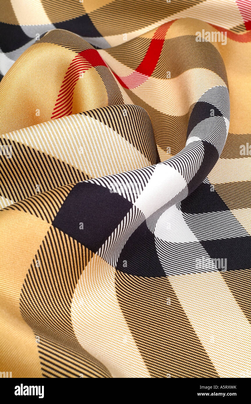 Sciarpa Burberry Foto Stock