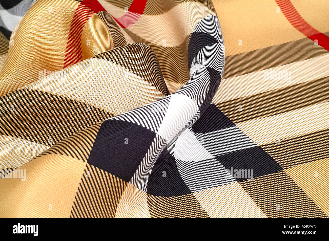 Sciarpa Burberry Foto Stock