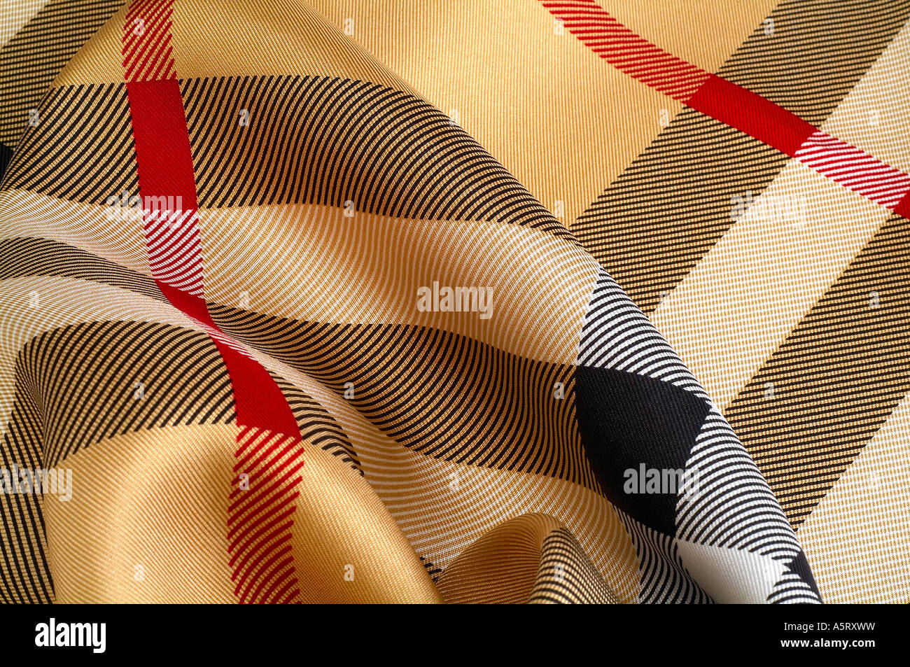 Sciarpa Burberry Foto Stock