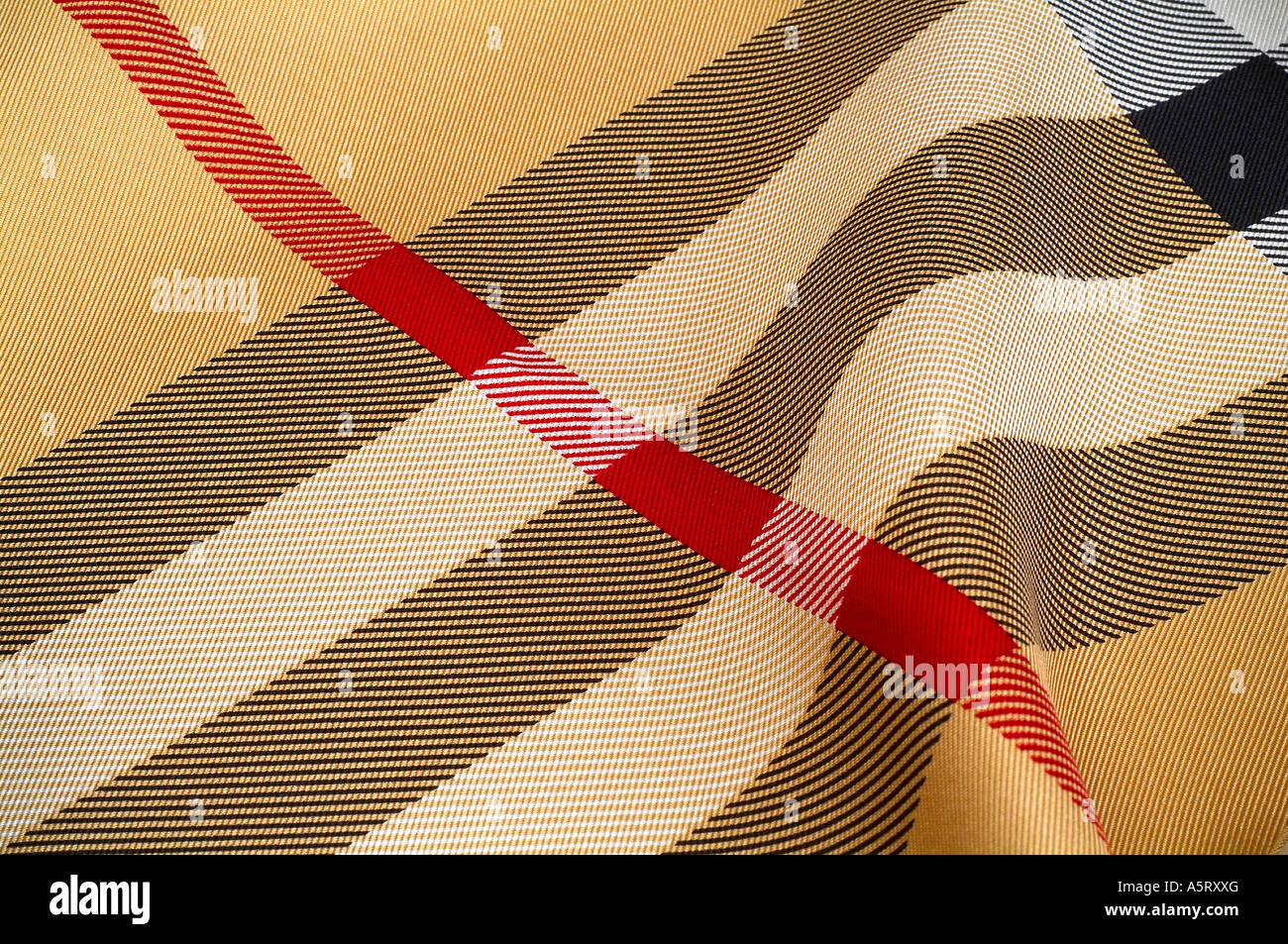 Sciarpa Burberry Foto Stock