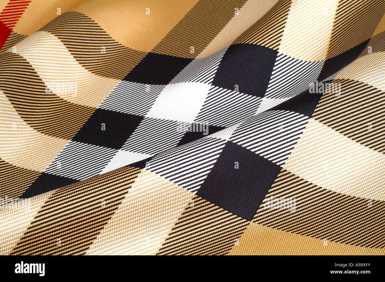 Sciarpa Burberry Foto Stock