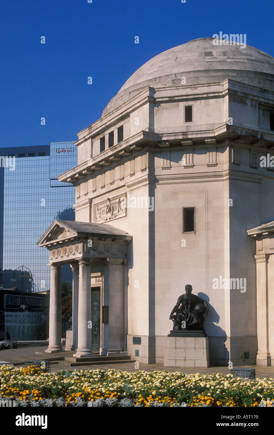 Hall di memorie per commemorare la grande guerra Guerra Mondiale 1 Centenary Square Birmingham West Midlands UK GB EU Europe Foto Stock