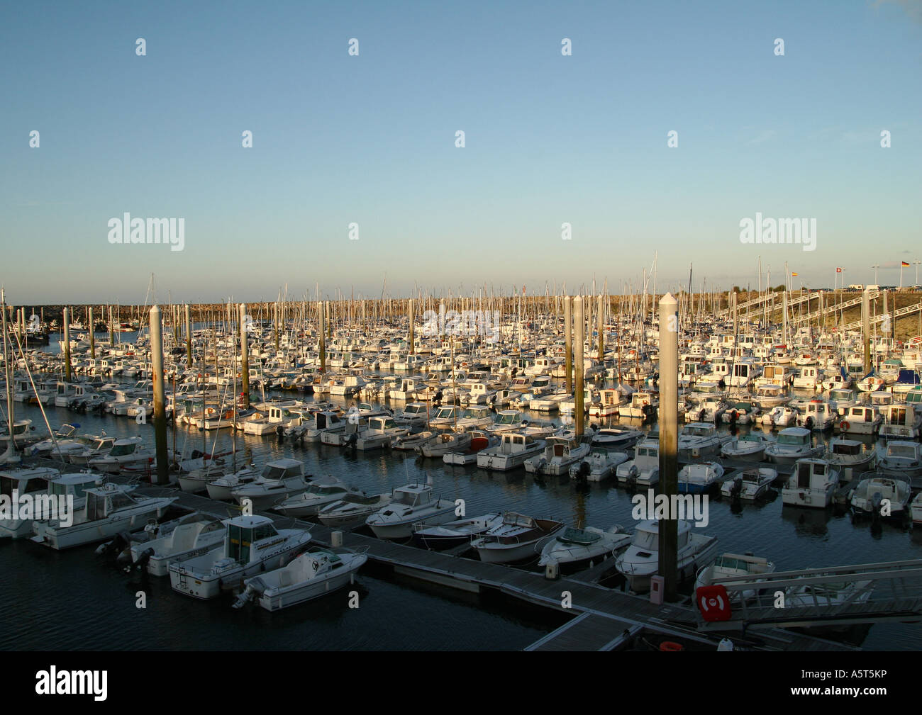 Marina, regione Bretagna, Francia Foto Stock