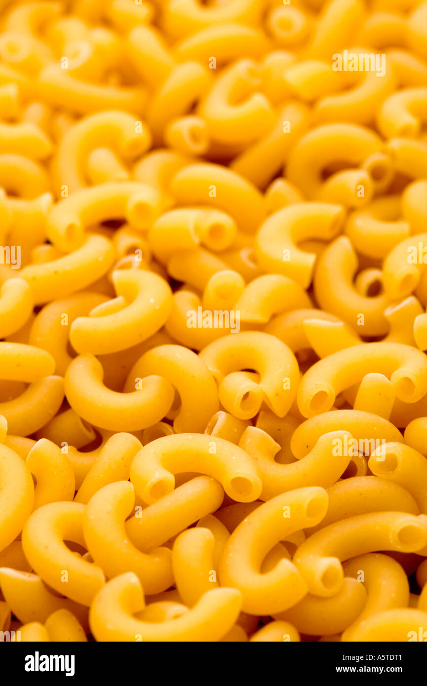 Gomito di maccheroni Foto Stock