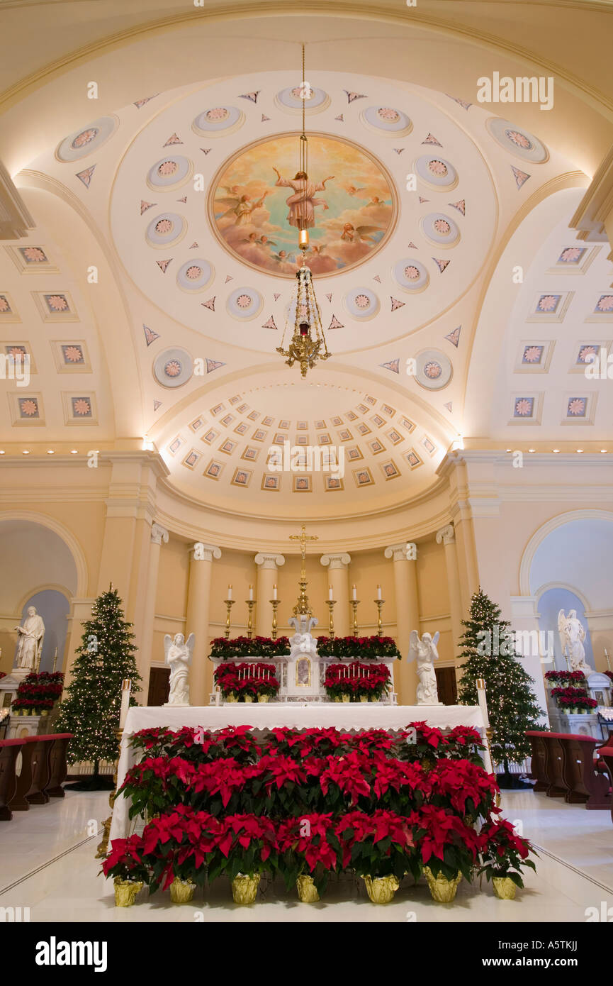 Basilica di Baltimora Benjamin Latrobe capolavoro prima Cattedrale cattolica negli Stati Uniti Maryland Foto Stock