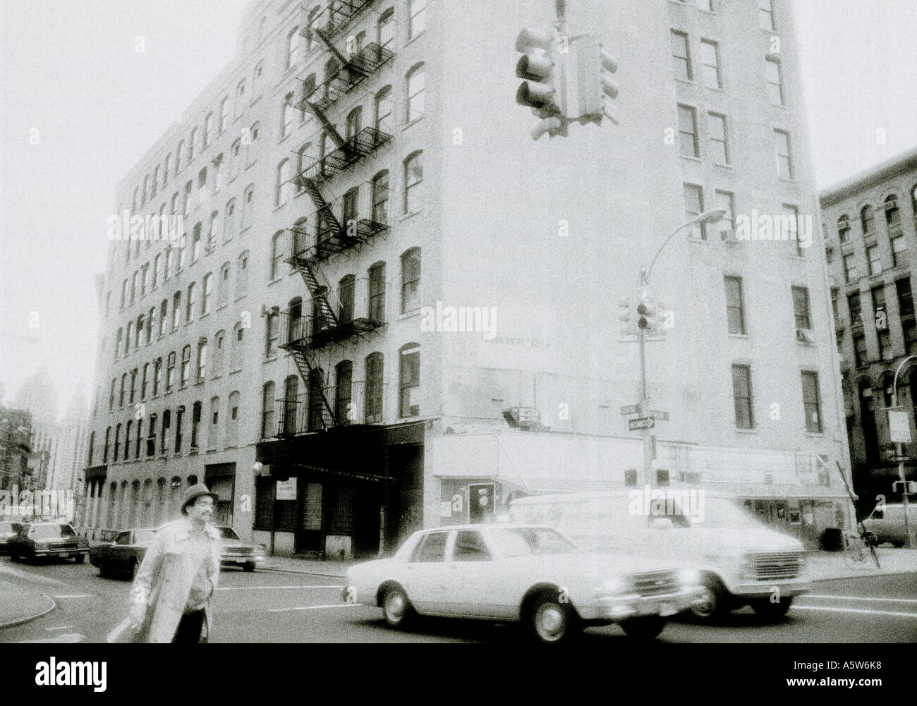 Sull'isola di Manhattan a New York in Stati Uniti d'America Foto Stock