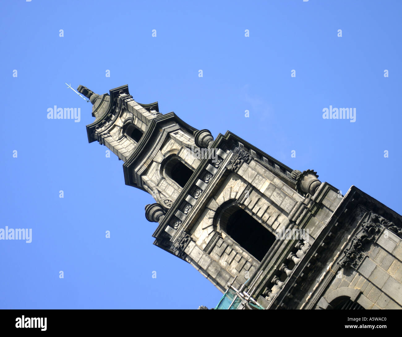 Santa Trinità Boar Lane Leeds Yorkshire progettato da Halfpenny 1721 a 7 Foto Stock