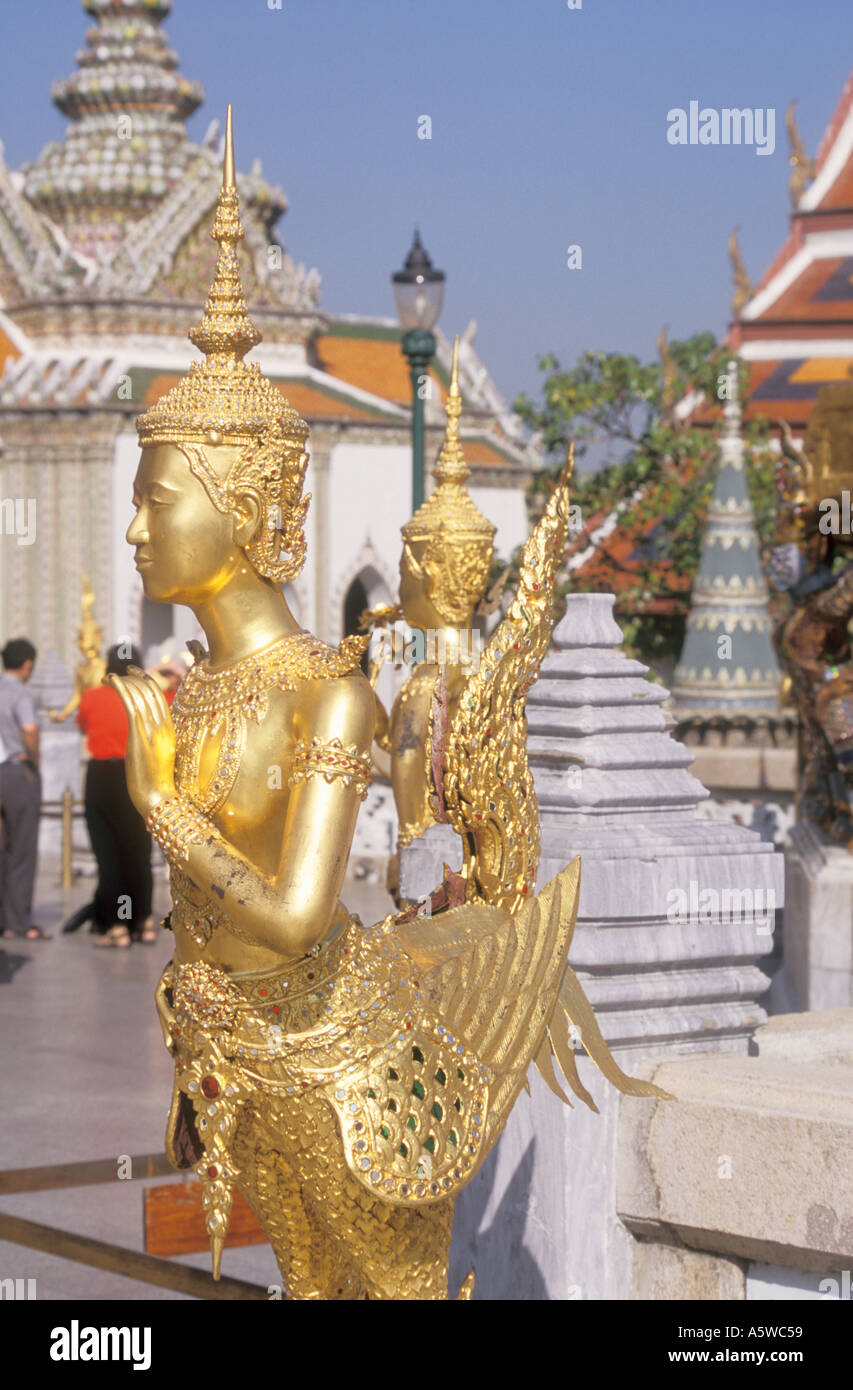 Tailandia Bangkok Royal Palace mitica creatura Foto Stock