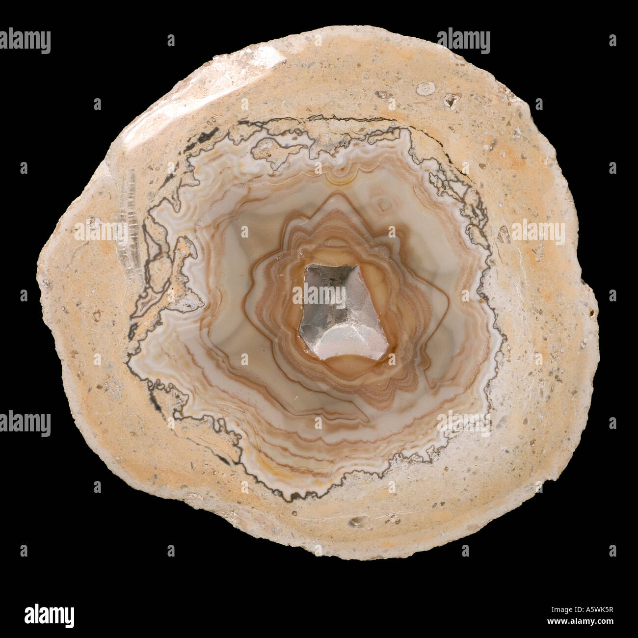 Unione di agata su strada Foto Stock