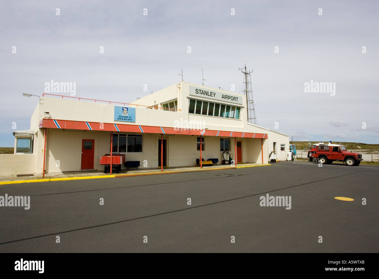 Aeroporto Di Stanley Stanley Isole Falkland Foto Stock Alamy   Aeroporto Di Stanley Stanley Isole Falkland A5wtxb 