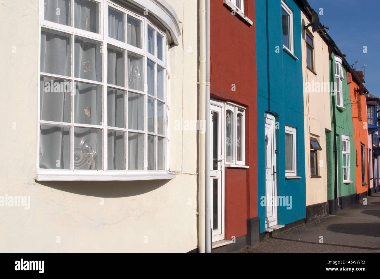 Wellington street scene,Somerset Foto Stock