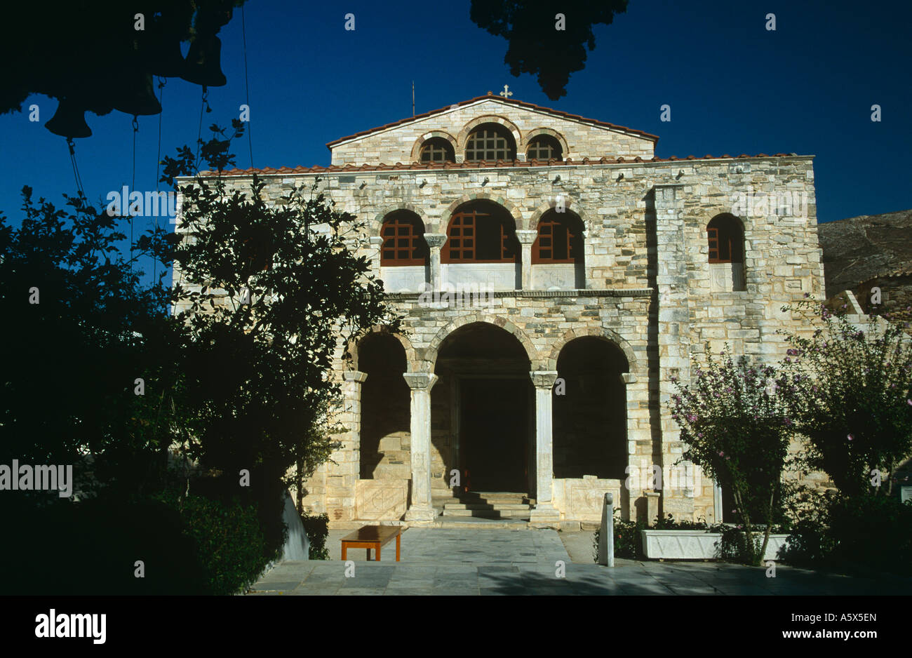Grecia, Paros, La Chiesa Di Cento Porte Foto stock - Alamy