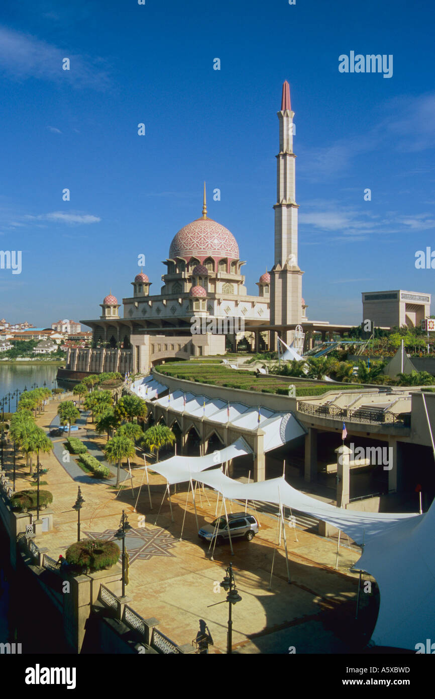 Malaysia Putrajaya Governo federale centro amministrativo Putra moschea Foto Stock