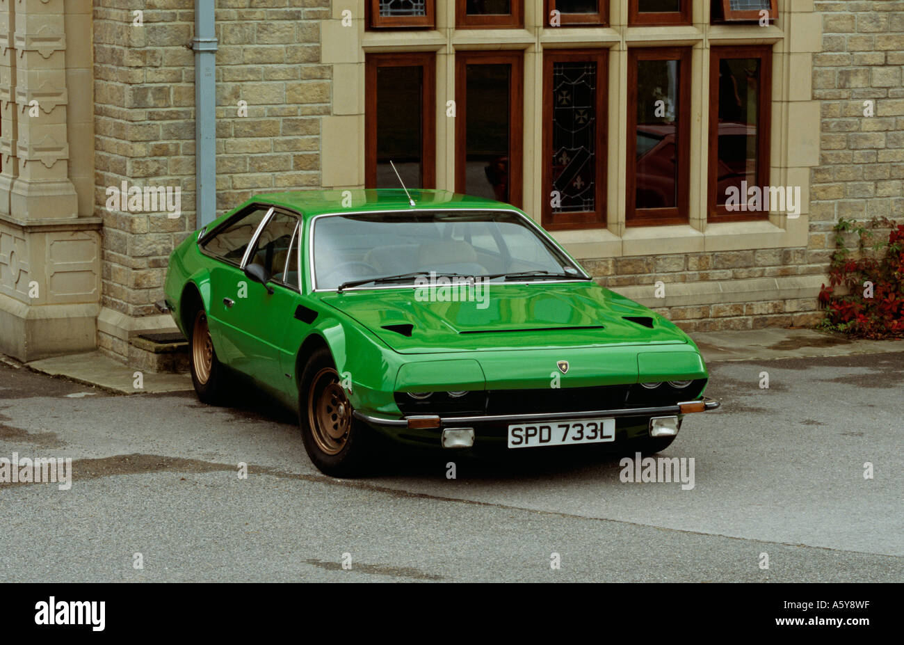 Lamborghini Jarama. Costruito 1970 al 1976. Progettato da Marcello Gandini Foto Stock