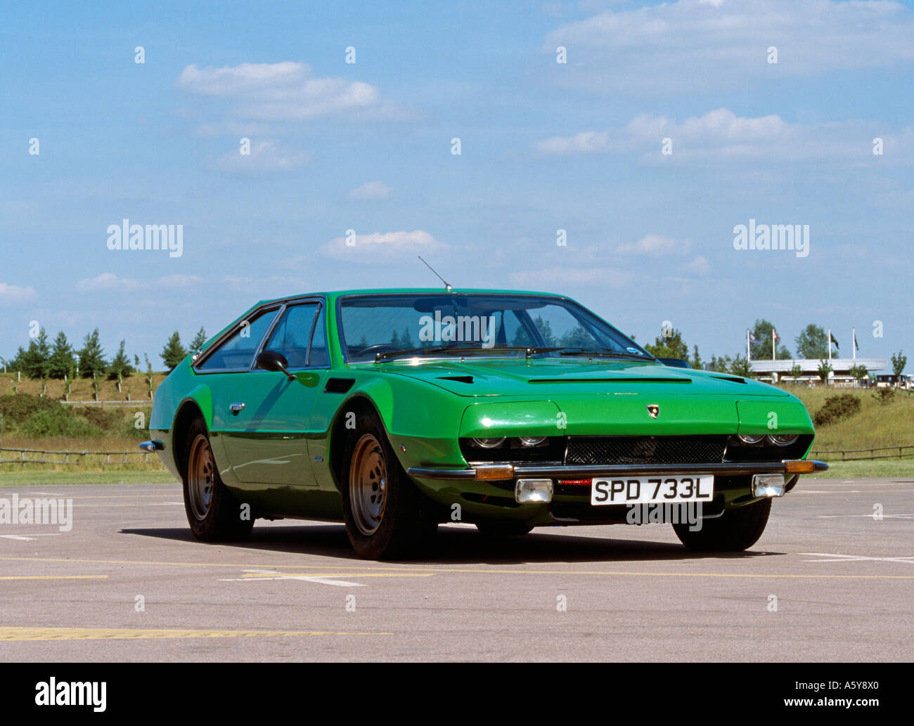 Lamborghini Jarama. Costruito 1970 al 1976. Progettato da Marcello Gandini Foto Stock