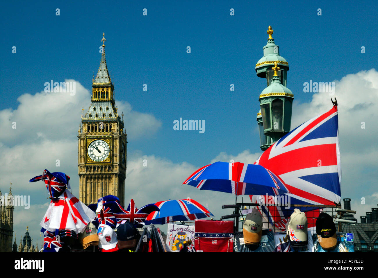 Torre di Westminster Big Ben Case del Parlamento di Londra Foto Stock