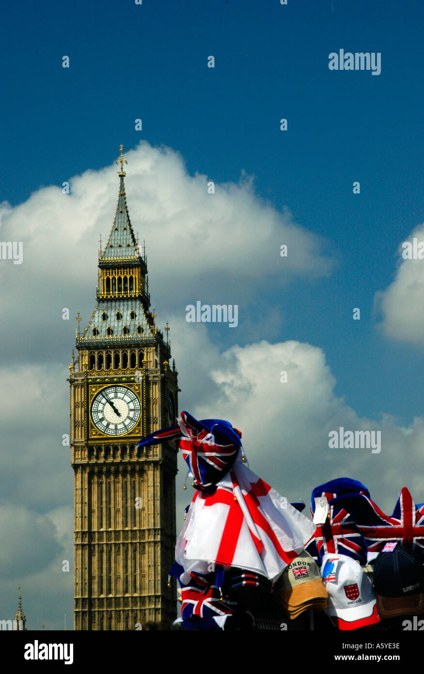 Torre di Westminster Big Ben Londra Foto Stock