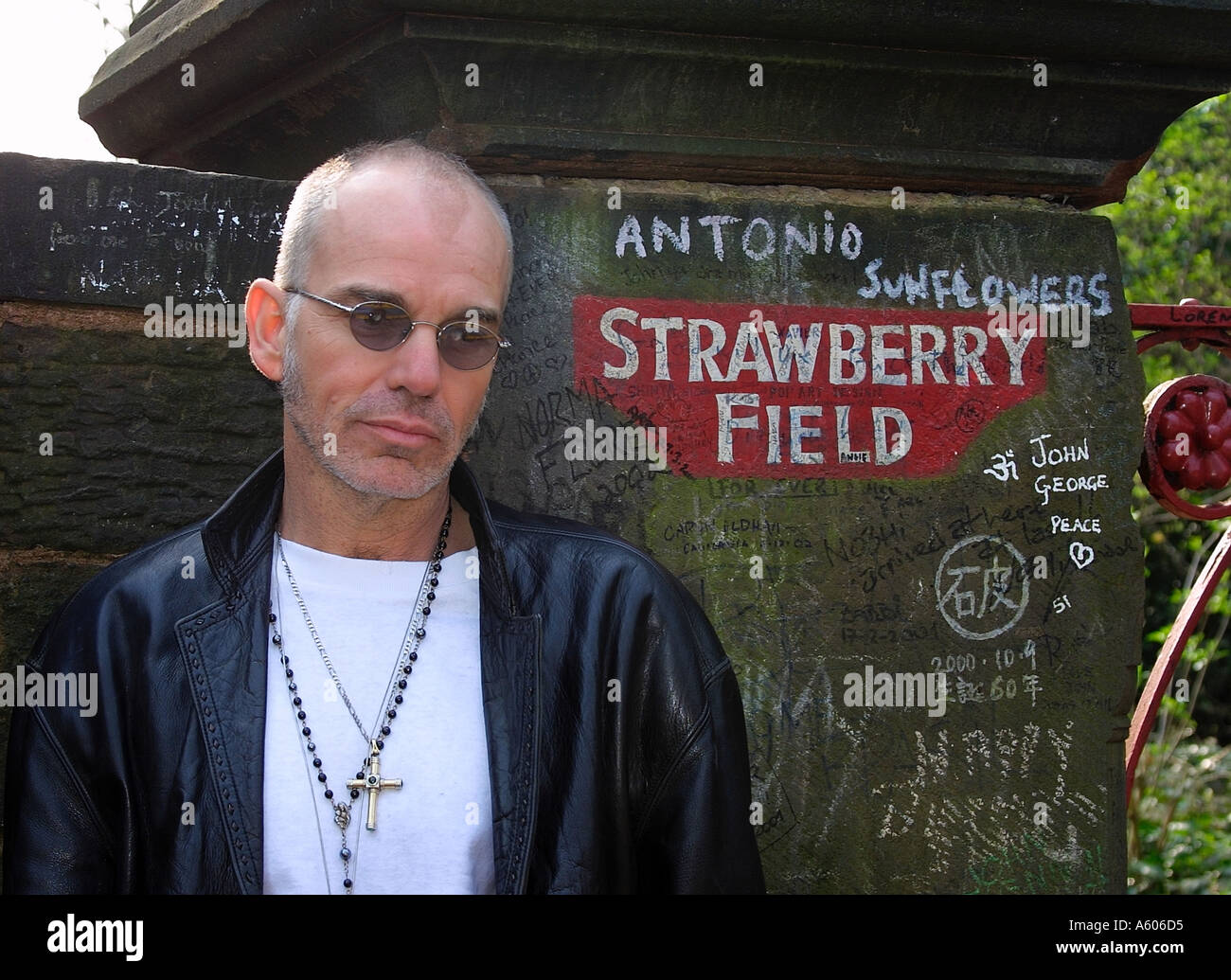 Billy Bob Thornton a Strawberry Fields Foto Stock Billy Bob Thornton a Strawberry Fields Foto Stock