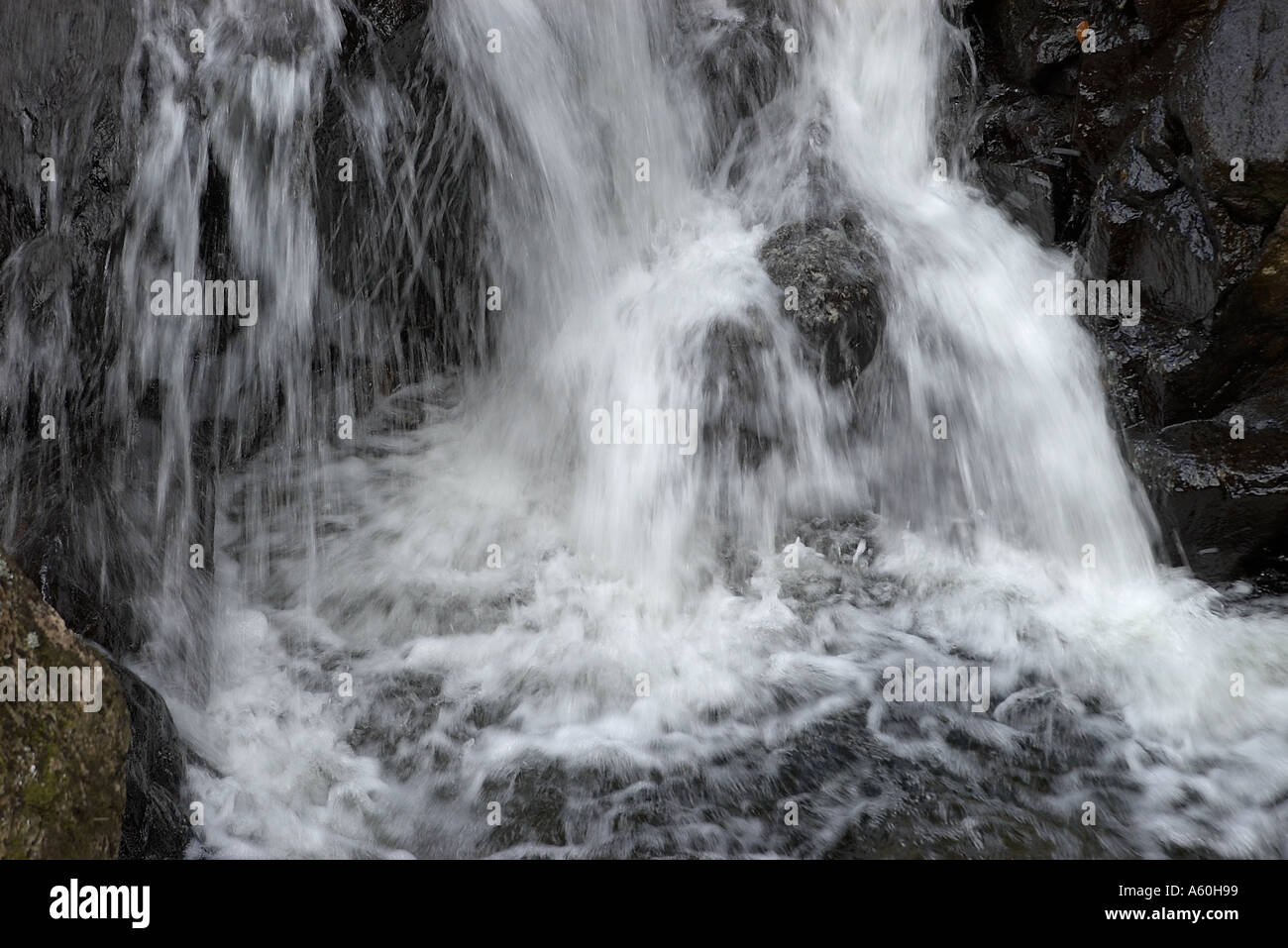 Launchy Gill nel Lake District inglese Foto Stock