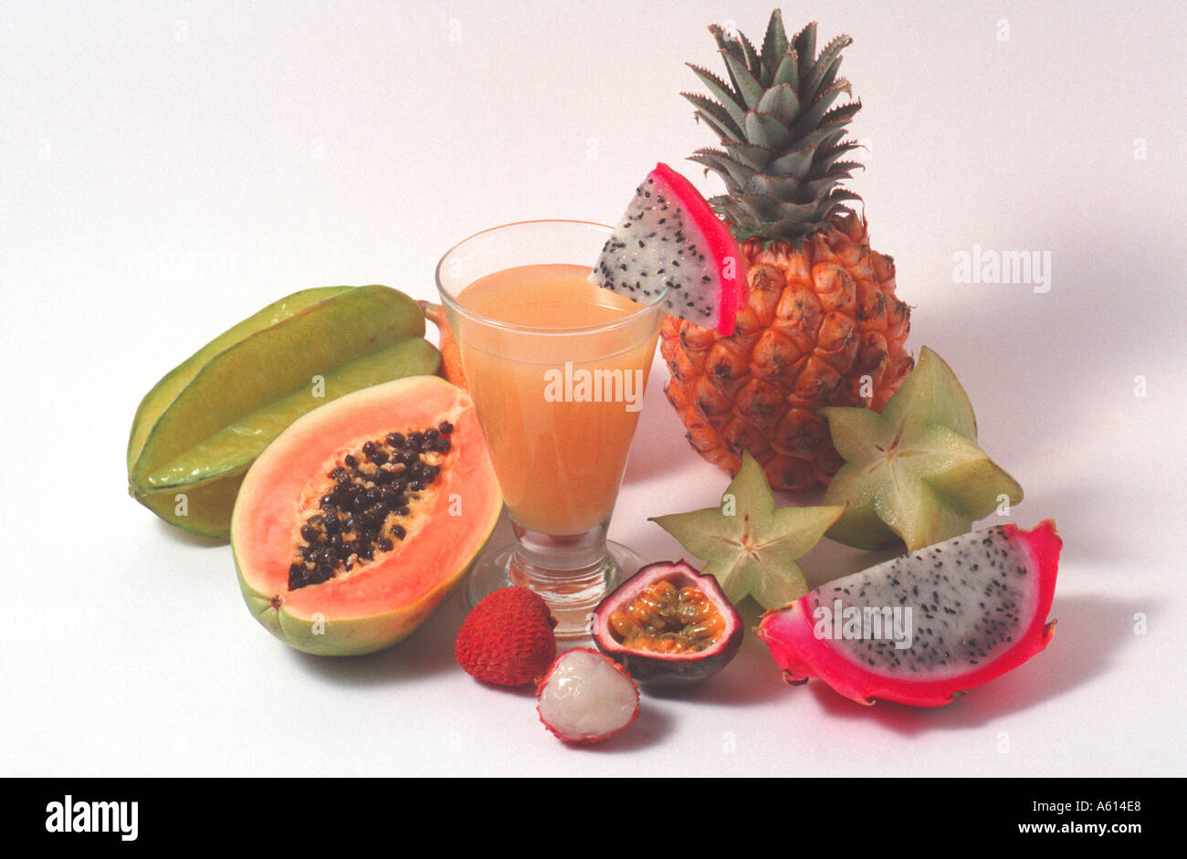 Succo tropicale Foto Stock