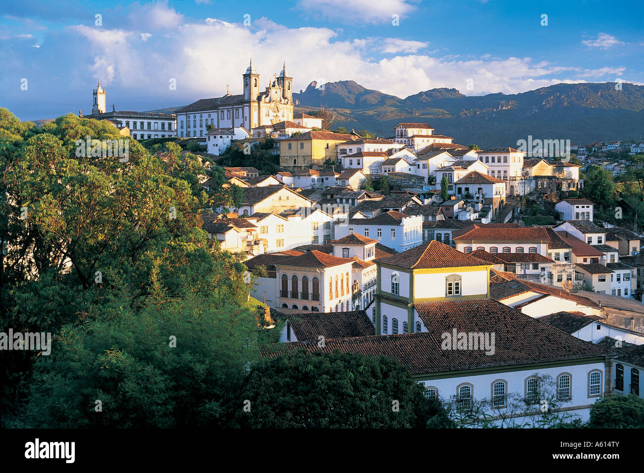 Ouro Preto nr Belo Horizonte, Brasile Foto Stock