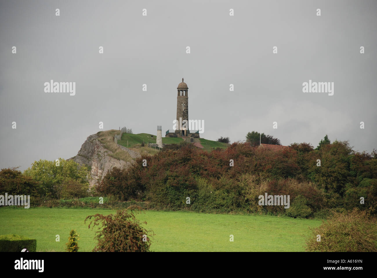 Crich Stand, Derbyshire Foto Stock