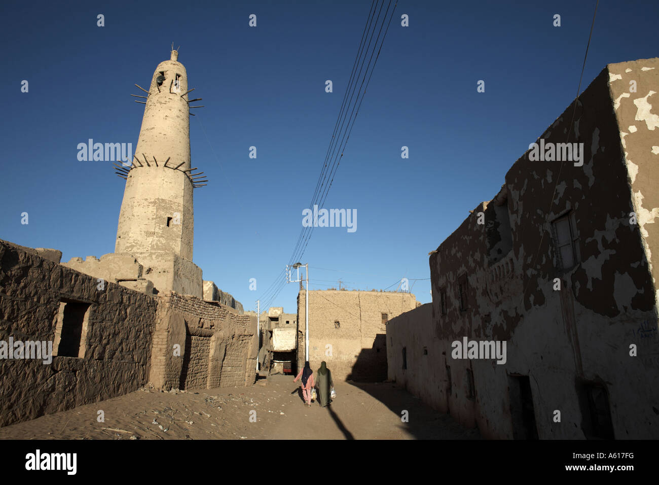 Al Qasr, Dakhla Oasis, Egitto Foto Stock