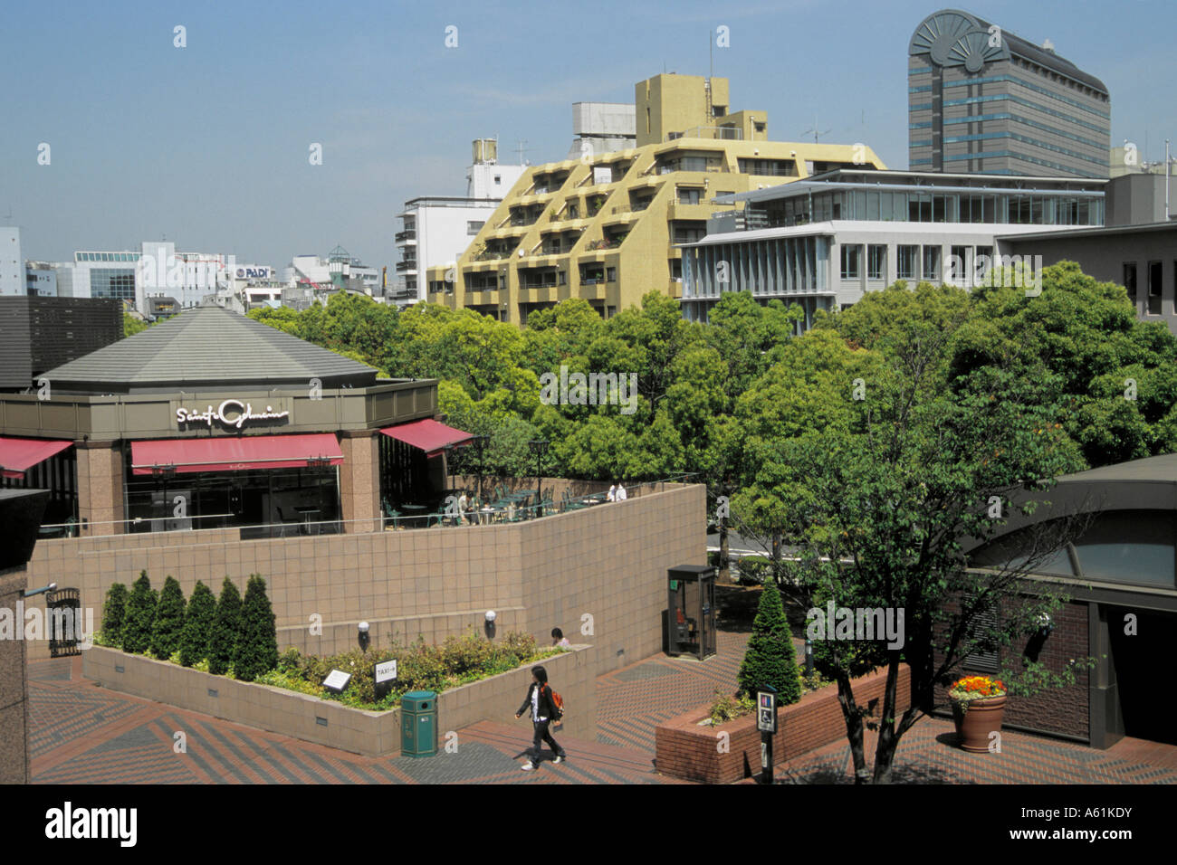 Giappone Tokyo Ebisu Garden Place nuovo sviluppo urbano Foto Stock