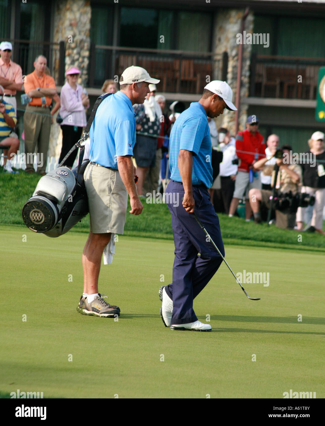 Tiger Woods golfer professionale Foto Stock