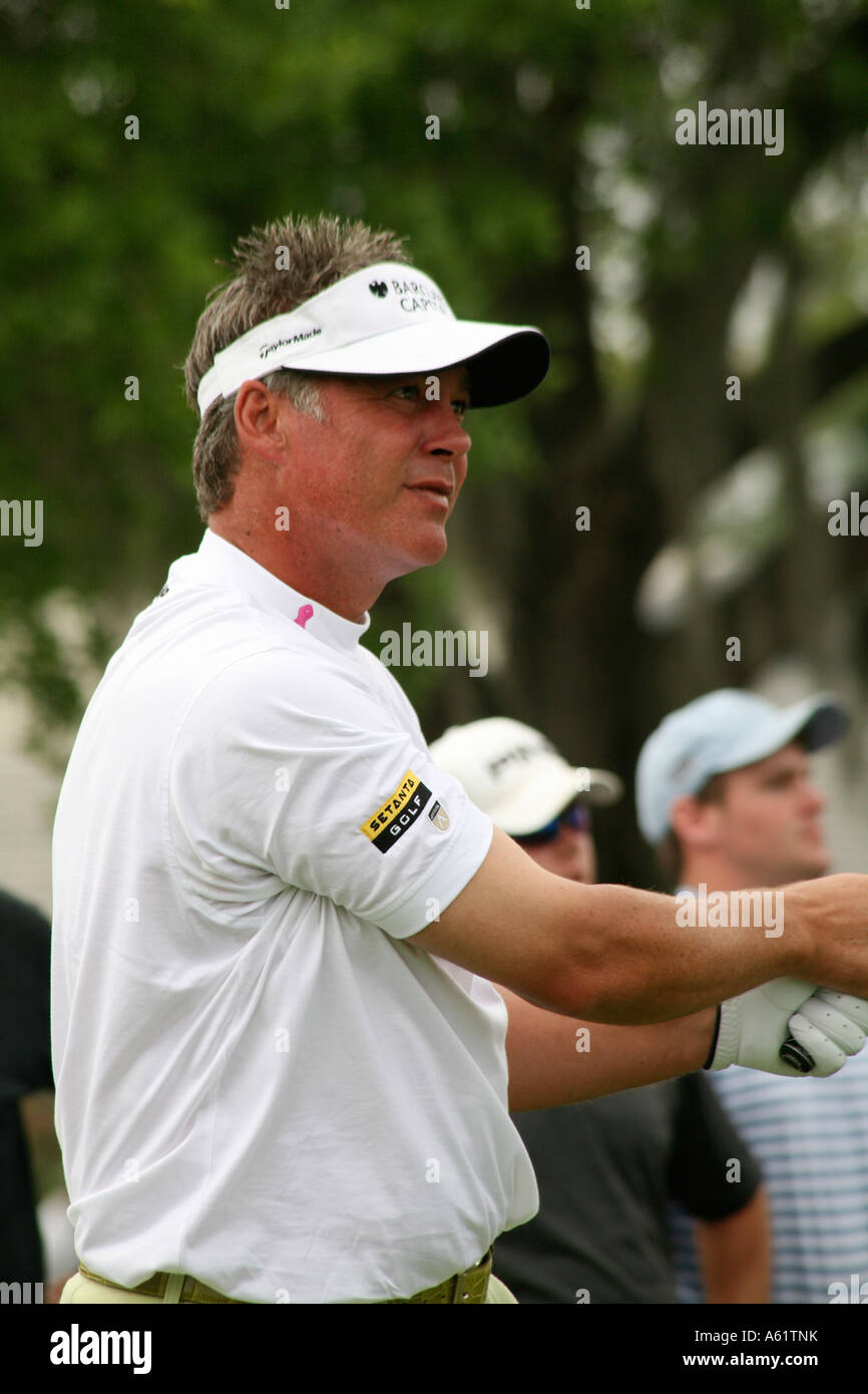 Professional Golfer Darren Clarke Foto Stock