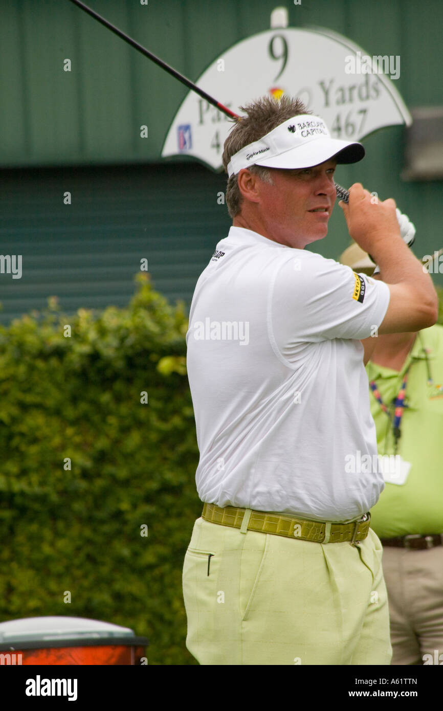 Professional Golfers Darren Clarke in tornei NEGLI STATI UNITI Foto Stock