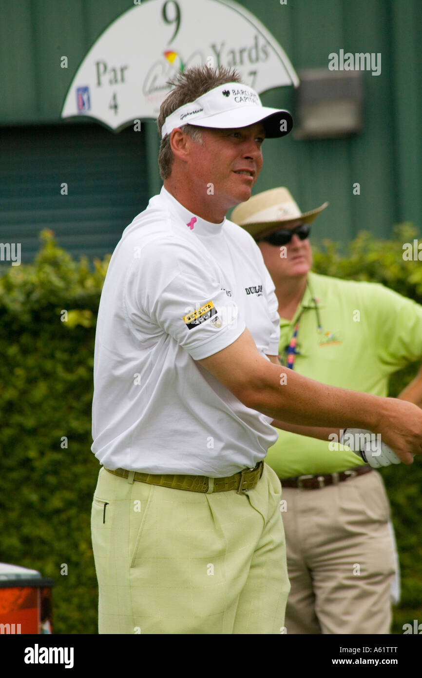 Professional Golfers Darren Clarke in tornei NEGLI STATI UNITI Foto Stock