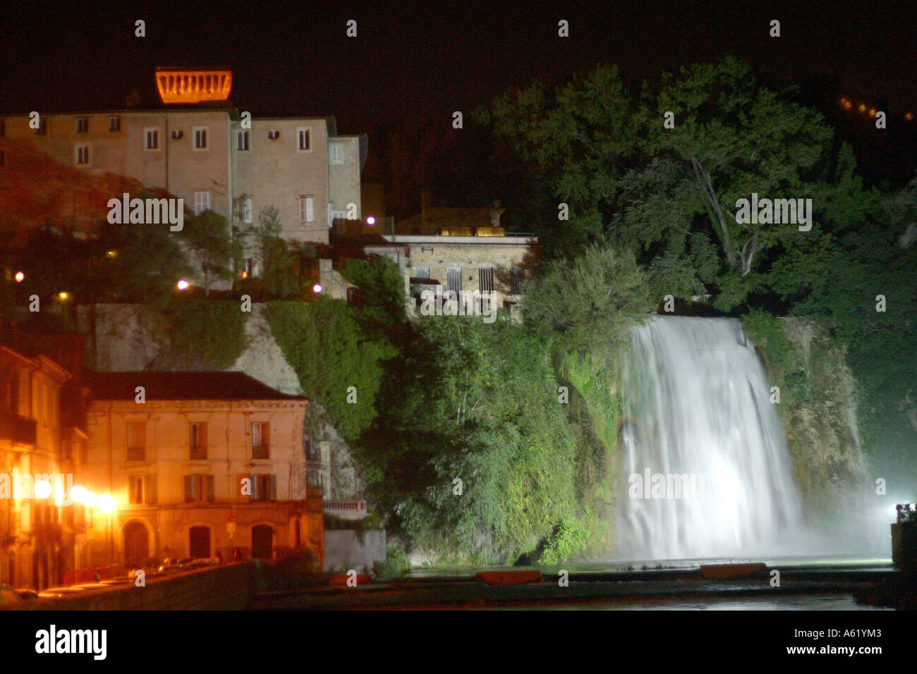 Isola dei Liri river park Sora Lazio Italia Foto Stock