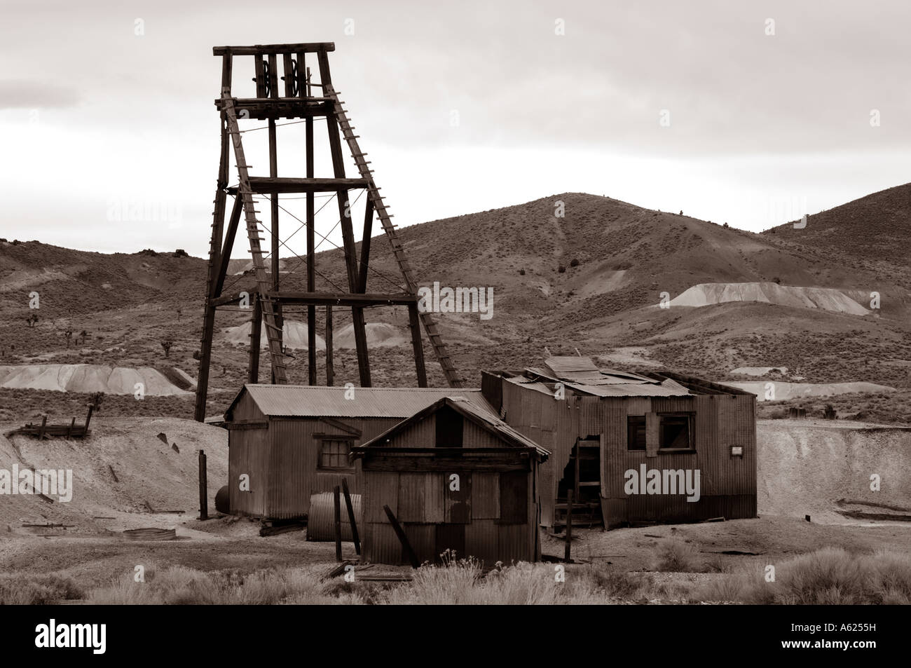 Goldfield, NV Foto Stock