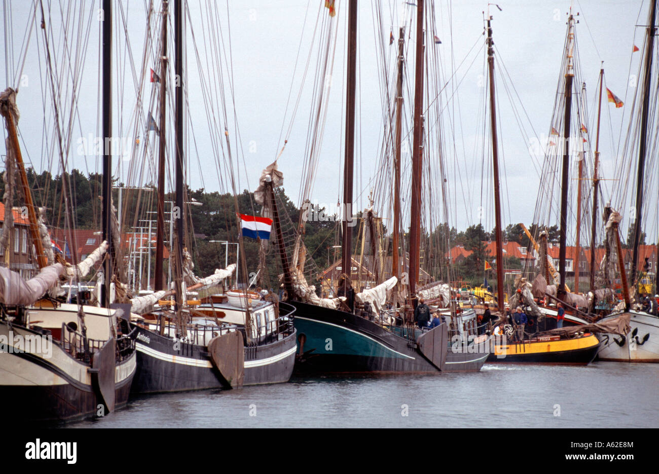 Terschelling, Hafen, Foto Stock