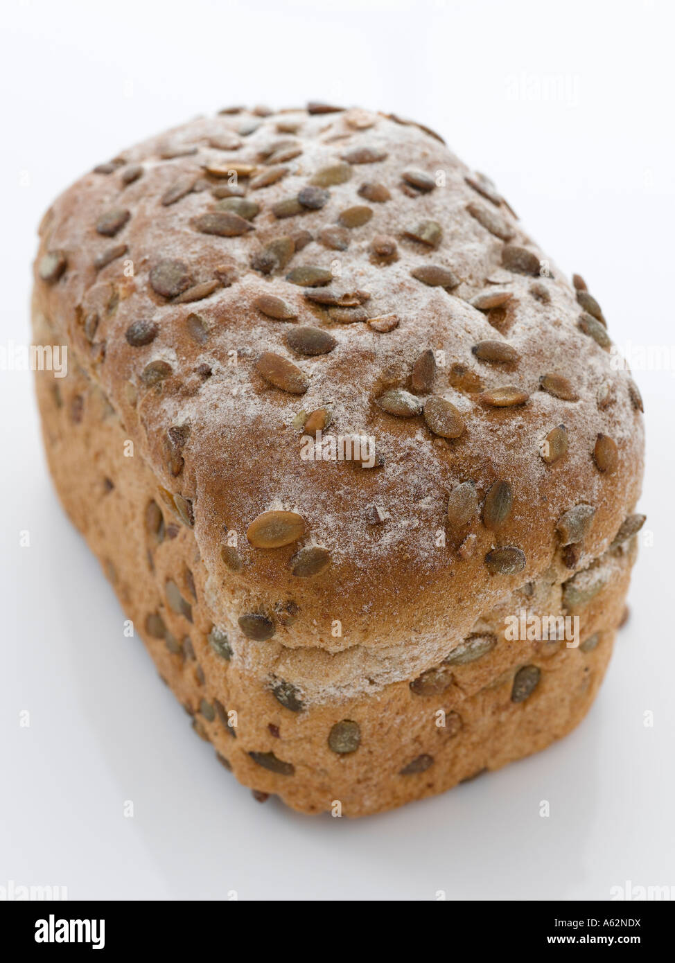 Filone di pane integrale con i semi di zucca shot con professionisti di medio formato fotocamera digitale Foto Stock