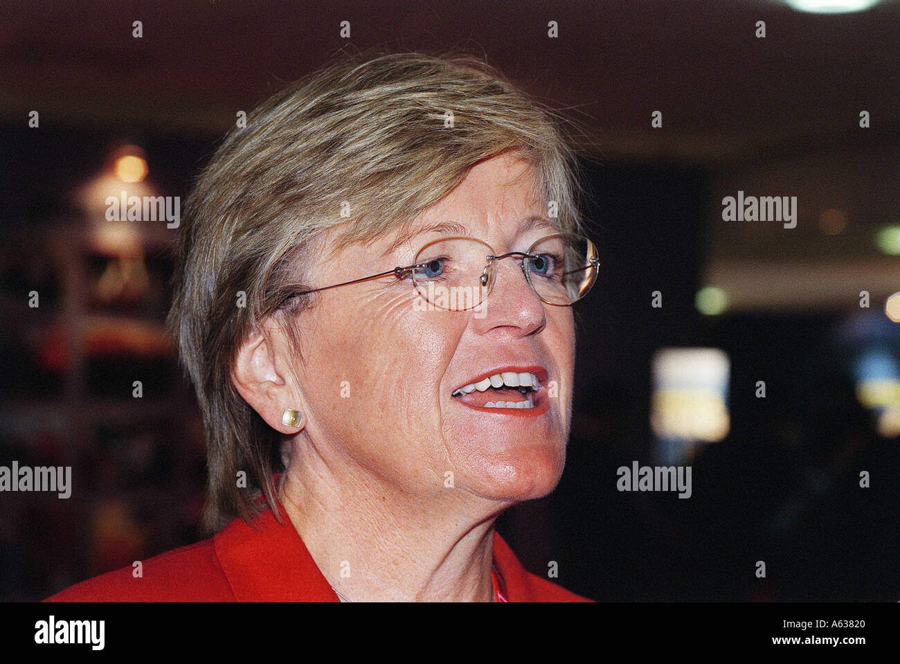 Hilary Armstrong MP manodopera per il Nord Ovest di Durham Foto Stock