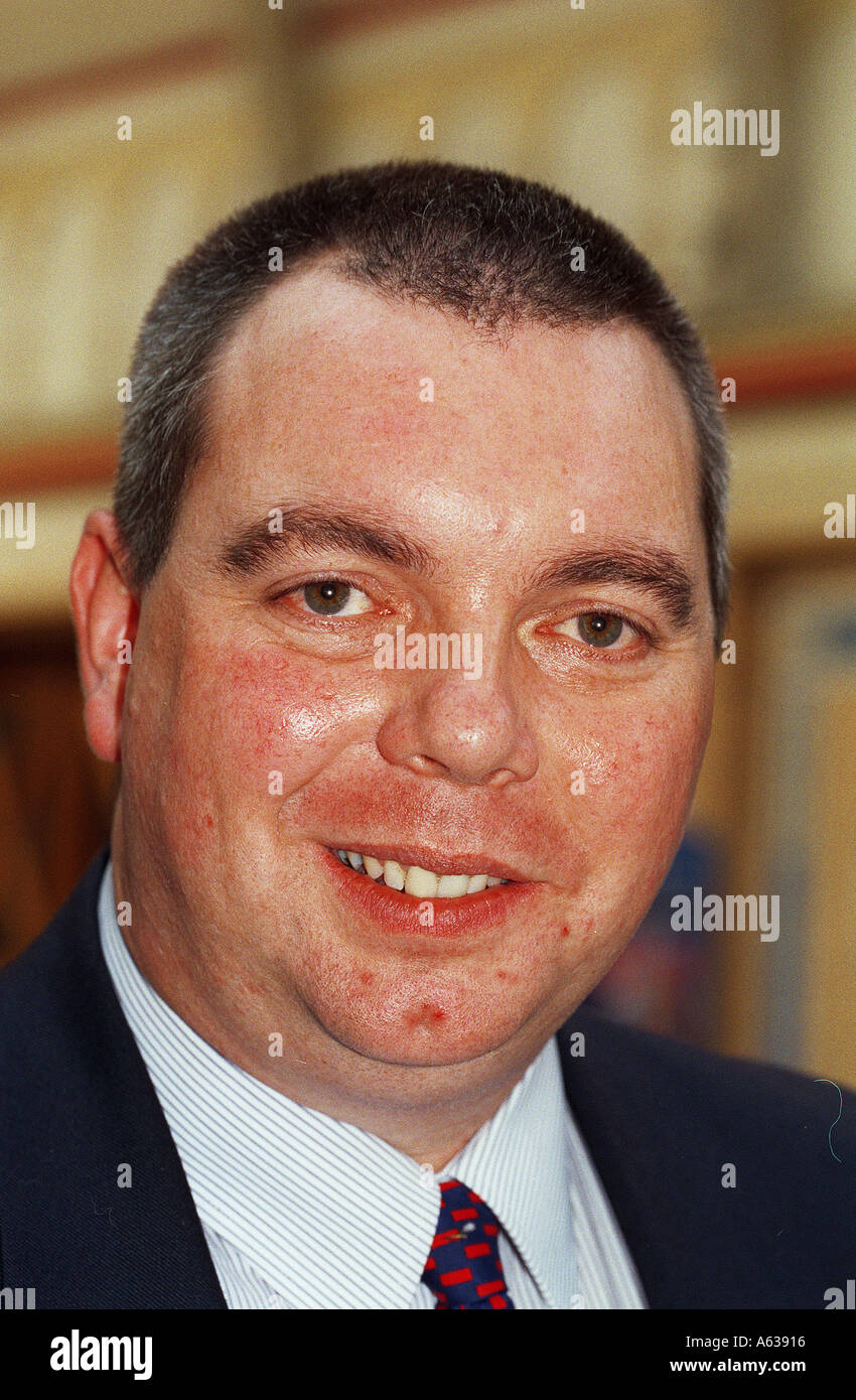 Alex Johnstone conservatore MSP per il nord est della Scozia visto presso il congresso del Partito Conservatore Blackpool 2001 Foto Stock