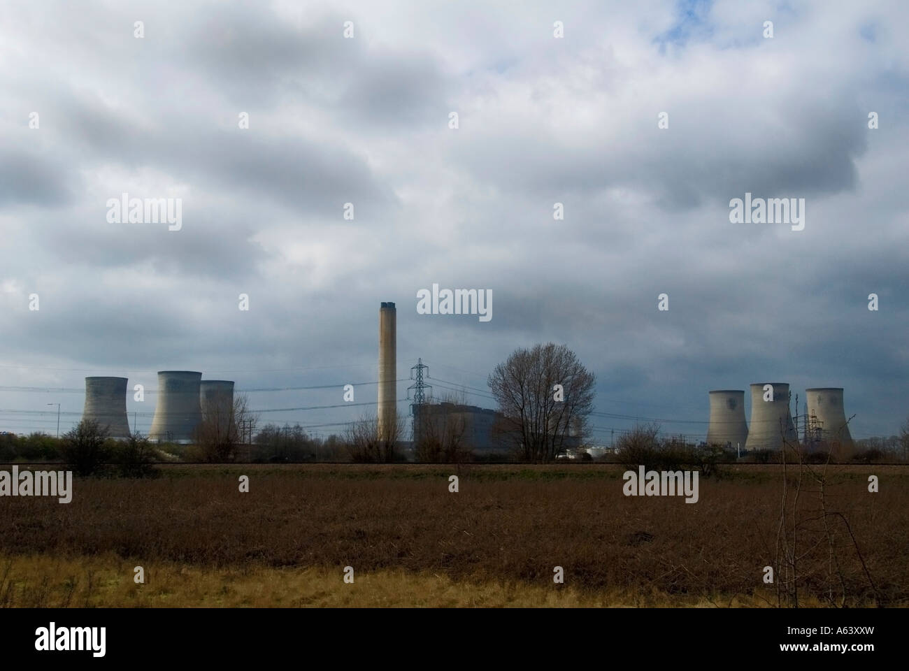 Didcot un Coal Fired Power Station Foto Stock