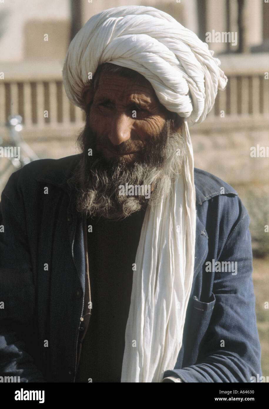 Tribesman aghan vicino a Herat Foto Stock