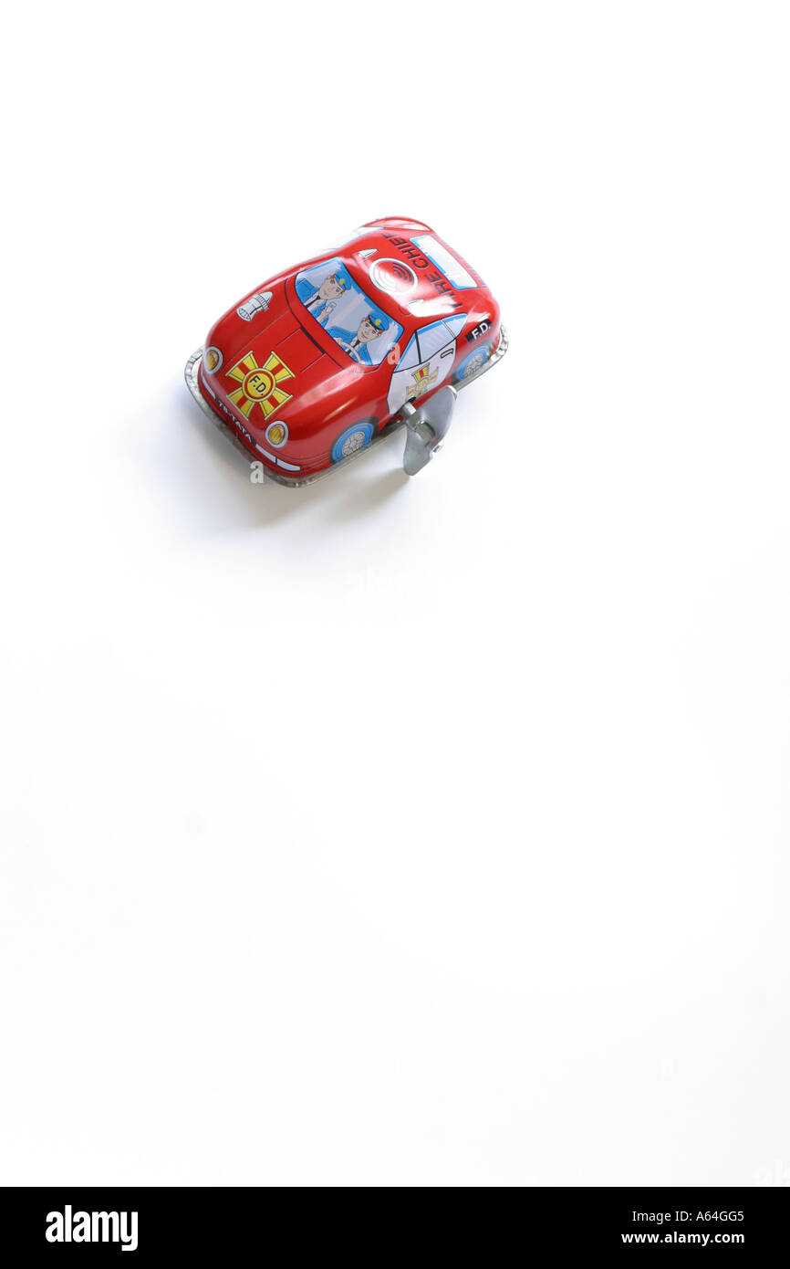 La precisione di un orologio giocattolo auto Foto Stock